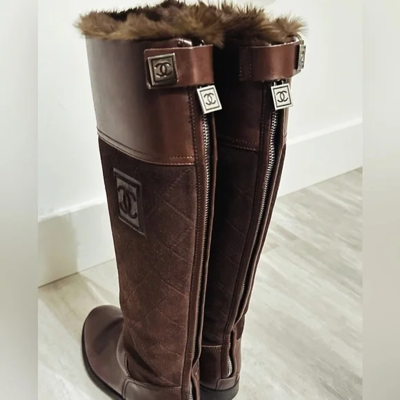 Vintage Chanel Riding boots. - Picture 3 of 17